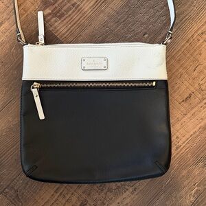 Kate Spade Two-Tone Black and Cream Crossbody Bag